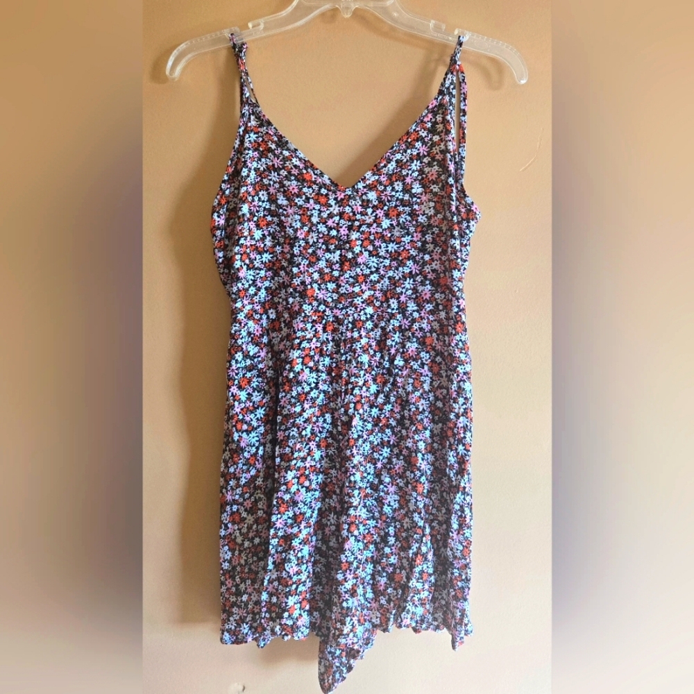 Shein floral romper, 0XL